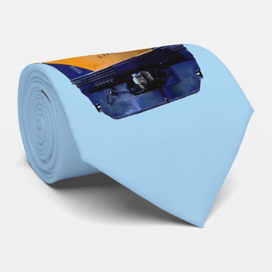 Diesellocomotief Stropdas (Opgerold)