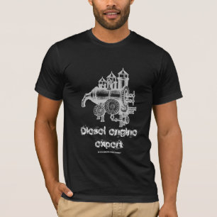 Dieselmotor cool grappig T-shirt design