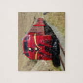 Dieselmotor Locomotieftrein Legpuzzel (Verticaal)