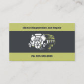 Dieselmotoren Visitekaartje (Voorkant)