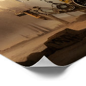 Dieselpunk War Machine Fantasy Art Poster (Hoek)