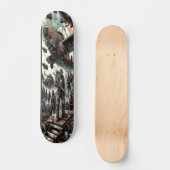 "Dieselpunk Warfare Deck" Skateboard (Voorkant)