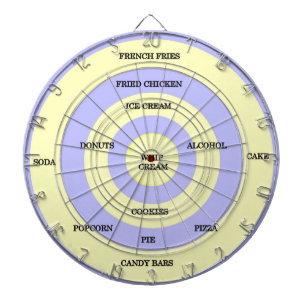 Diet Dart Board Dartbord