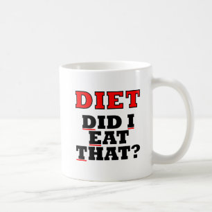 DIET Funny Mug Koffiemok