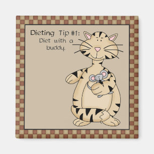 Diet met een Boeddy - Fridge Magnet Magneet