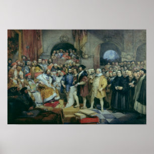 Diet van Spires, 19 april 1529 Poster