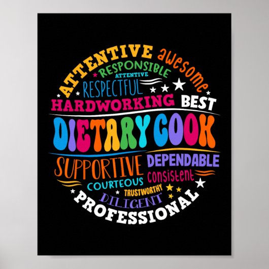 Dietary Cook Appreciation Week Healthcare Workers Poster (Voorkant)