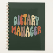 Dietary Manager Profession professionnelle Fière (Devant)