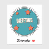 Diëtetiek Sticker (Vel)