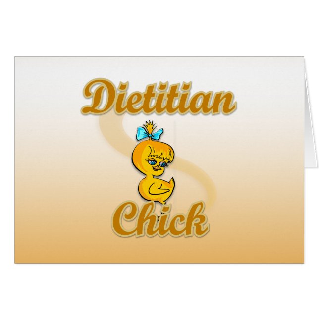 Diététiste Chick (Devant horizontal)