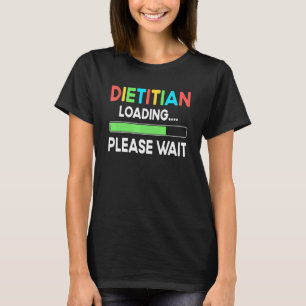 Diëtist in opleiding Toekomstig afgestudeerde dië T-shirt