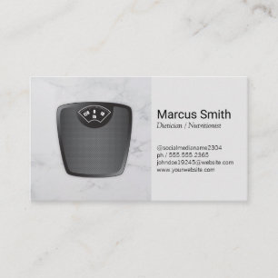 diëtist   Persoonlijke trainer   Nutritionist Visitekaartje