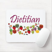 Dietitian Mousepad Muismat (Met muis)