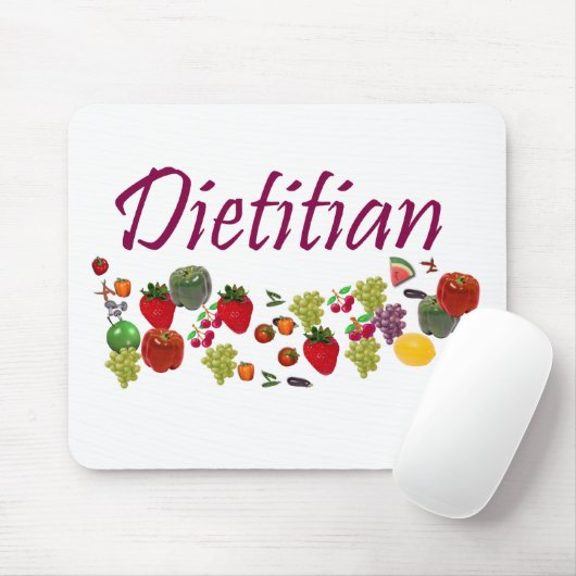 Dietitian Mousepad Muismat (Met muis)