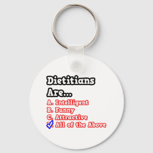 Dietitian Quiz... Joke Sleutelhanger