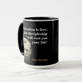 Dietrich Bonhoeffer over het heil Mok (Voorkant links)