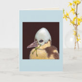 Dietrich la carte bébé canard (Fleur jaune)