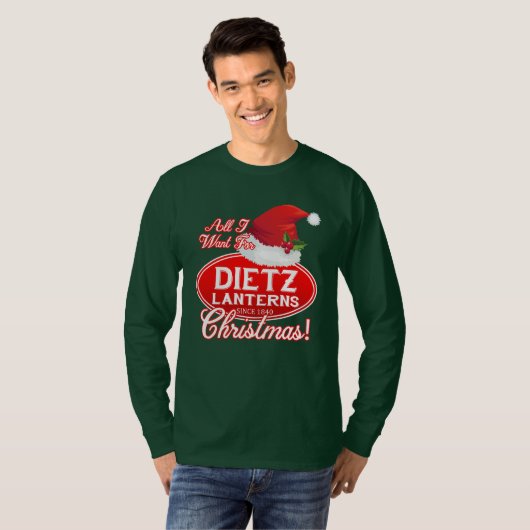 DIETZ LANTERNS CHRISTMAS LOGO SHIRT (Voorkant volledig)