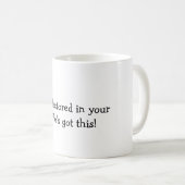 Dieu a déjà pris en compte votre mug de stupidité (Devant droit)