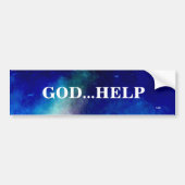 DIEU AIDER BUMPER STICKER (Devant)