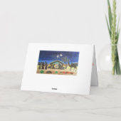 Dieu Aime Donc La Carte De Voeux Mondiale (Dos)