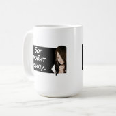 Dieu aime la trinité. Tasse russe de proverbe-café (Devant gauche)