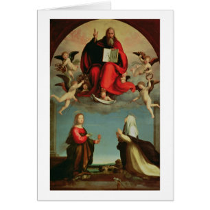 Dieu apparaissant à St Mary Magdalen et St Cather