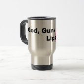 Dieu, armes à feu et tasse de Sarah Palin de rouge (Devant gauche)