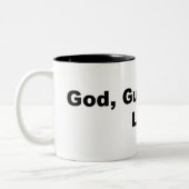 Dieu, armes à feu et tasse de Sarah Palin de rouge (Gauche)