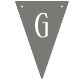 Dieu Béni Thomas Bleu et Grey Baptême Bannière (Premier drapeau)