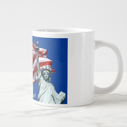 Dieu bénisse America Mug (Droite)