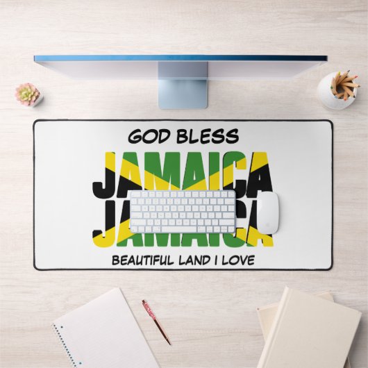 DIEU BÉNISSE JAMAICA Drapeau (Bureau 1)