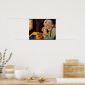 DIEU BÉNISSE NOTRE affiche FAMILIALE (Cuisine)