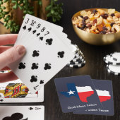 Dieu bénissent des cartes de jeu du Texas (In Situ)