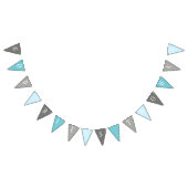 Dieu bénissent la bannière bleue et grise de (Tout)