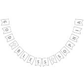 Dieu bénissent la bannière personnalisée (Tout)