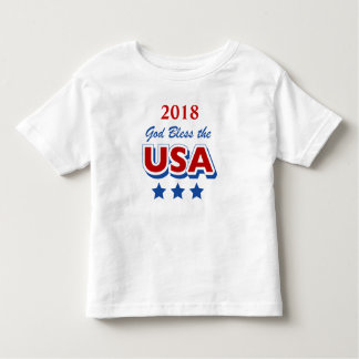 Dieu bénissent le modèle de T-shirt d'enfant en