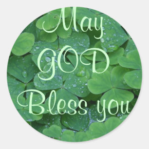 DIEU Bénissez-vous les autocollants