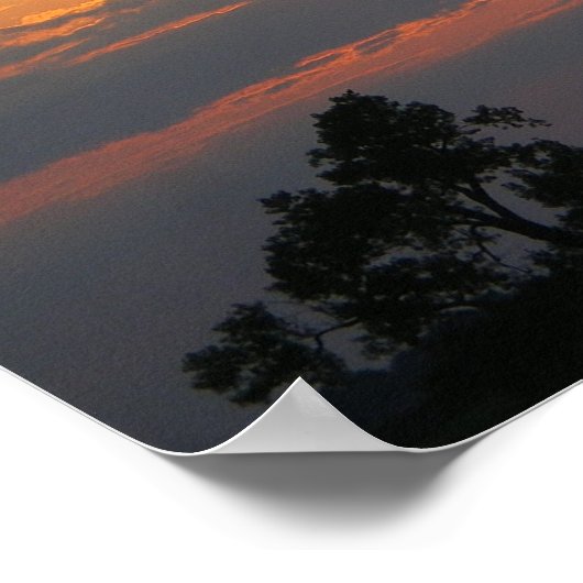 Dieu couché de soleil est mon impression de salut (Coin)