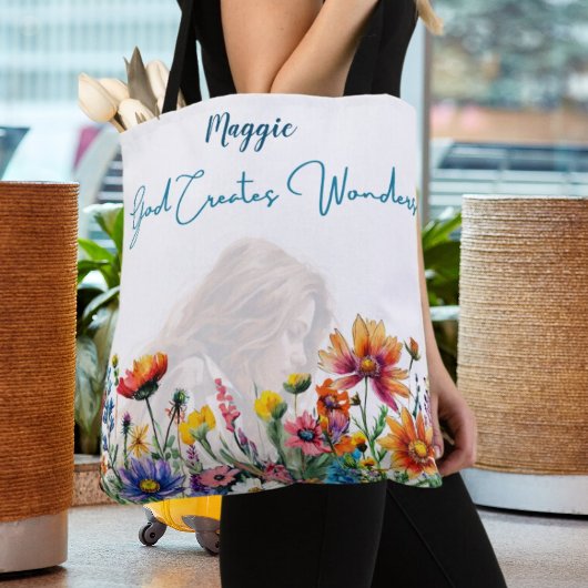 Dieu crée des merveilles - Sac fourre-tout personn