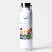 Dieu crée Merveilles Bouteille d'eau personnalisée (Avant)