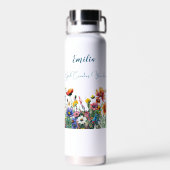 Dieu crée Merveilles Bouteille d'eau personnalisée (Arrière)