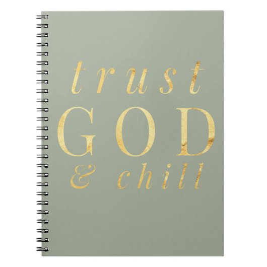 Dieu de confiance et carnet de religion de froid (Devant)
