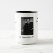 Dieu de crainte, rien de Dred - tasse de citation (Centre)