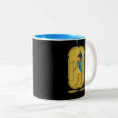 Dieu Égyptien De La Mummification Café Mug (Devant droit)