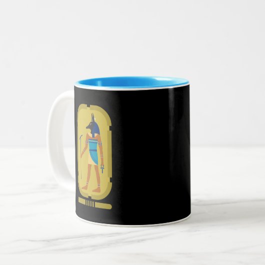 Dieu Égyptien De La Mummification Café Mug (Devant gauche)