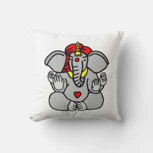Dieu éléphant hindou Lord Ganesh Coussin