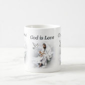 Dieu est Amour, Jésus Mug (Centre)