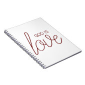 Dieu est amour moderne Journal de prière chrétienn (Côté Droit)