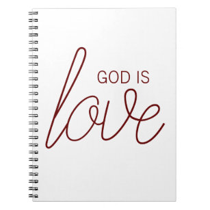 Dieu est amour moderne Journal de prière chrétienn
